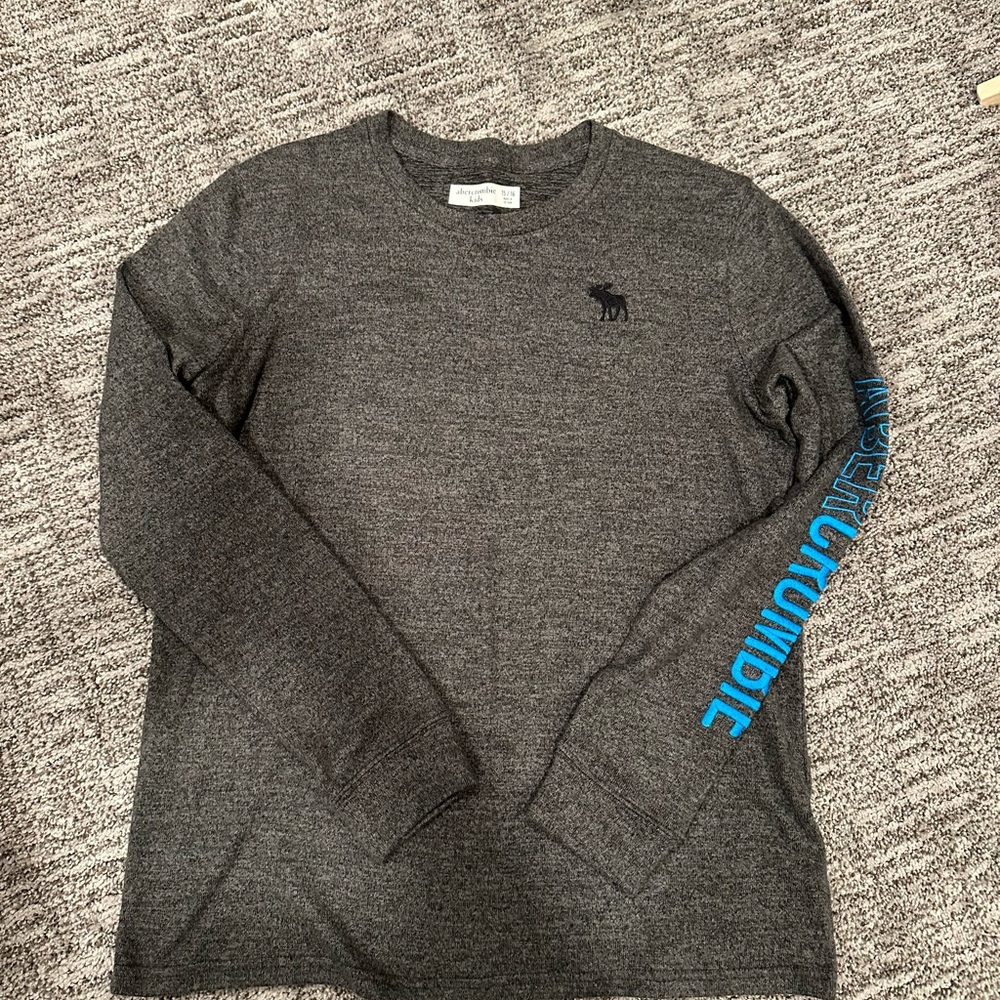 Abercrombie Kids Heather Gray Sweater